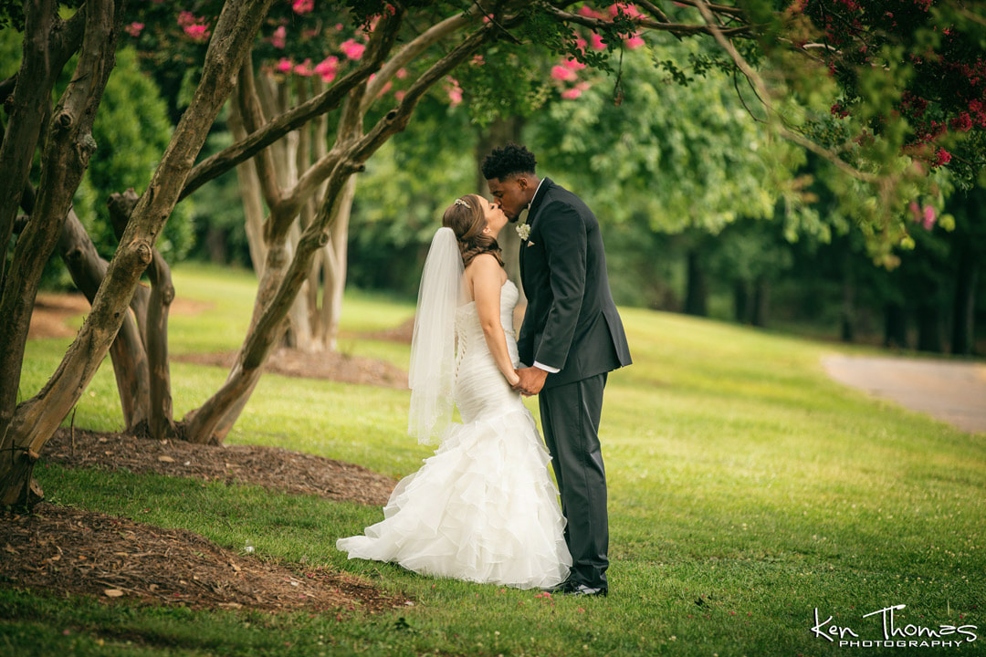 Ken Thomas Wedding Photography Concord NC at Cabarrus Country Club 